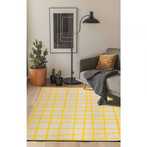 Tapis Beneffito Caro Jaune 170x240cm