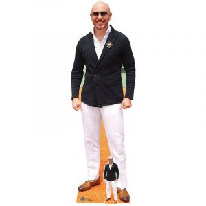 Image de Star Cutouts Figurine en carton Pitbull Rappeur Am&eacute;ricain - Hauteur 174 cm
