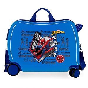 Image de Jo ma Bags Valise Spiderman Great Power s bleu 38x50x20cm