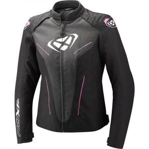Ixon Blouson textile femme Prodigy Lady noir/anthracite/rose vif- 3XL