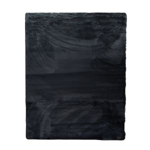 The Deco Factory Tapis imitation fourrure extra-doux gris foncé 120x160