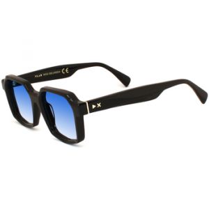 Xlab Unisex SELANDIA Lunettes de soleil Acétate Noir Bleu clair Carré Ombré