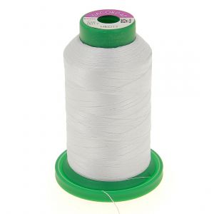 Mettler C&ocirc;ne de fil &agrave; broder Isacord n&deg;40 - 1000m - Amann M ..) - 0017 (blanc)