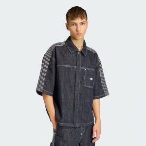 Adidas Originals CHEMISE DE TRAVAIL &Agrave; MANCHES COURTES DENIM ORIGINALS, pointure Small - Taille Small