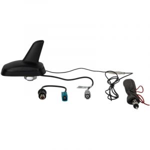 Acv Antenne de toit AM FM Shark HC97-m- Fakra DIN 12V phantom