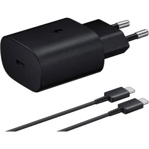 Chargeur Usb C - Samsung - 25 W - Charge Rapide - C&acirc;ble 1 M - Compatible Galaxy S22