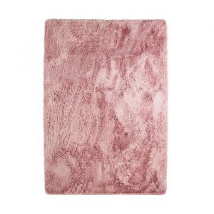 Image de NEO YOGA Tapis de salon ou chambre Microfibre extra doux 190 x 290 cm Rose