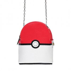 Sac &agrave; bandouli&egrave;re Gaming de Pok&eacute;mon - Pok&eacute;ball - Petit Sac - pour Femme - multicolore