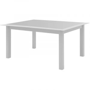 Hesperide Table de jardin extensible Allure Gris & Blanc
