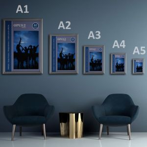 Europel Cadre clipsé A1 25 mm Al ini