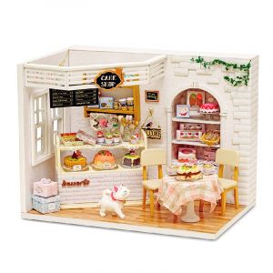 Dam Magasin de bonbons journal des g&acirc;teaux, maquette 3d r&eacute;aliste.