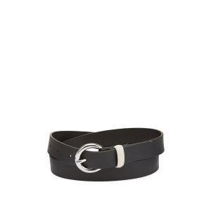 Image de Levi's Ceinture fine en cuir Larkspur Noir - Taille 75 cm;80 cm;85 cm;90 cm;95 cm