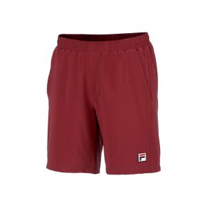 FILA Santana Shorts Hommes - Rouge Foncé