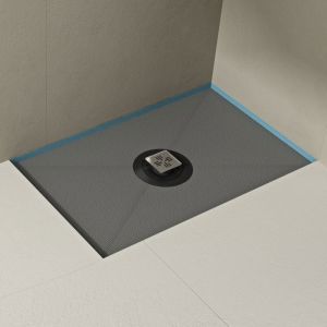 Doporro - Bac à Douche Antiglisse à Carreler Receveur de Douche Rectangulaire Découpage sur Mesure 75×120×4cm XPS-Duschboard01