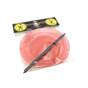 Mister Babache- Assiette, MBBLASSG_GGlitter Rouge