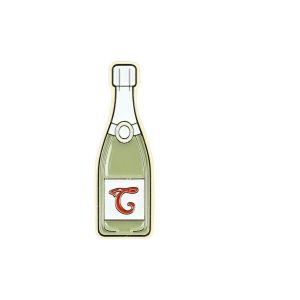 Clj Charles Le Jeune Broches Pin's Bouteille de vin mousseux