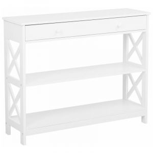 Beliani Console blanche MONTGOMERY