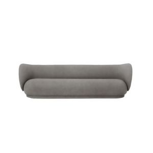 Image de Ferm Living Canapé Rico - gris (Brushed) - 4 places