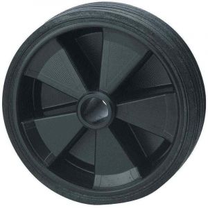 Trigano Galet jante plastique plein 160x40x20mm pour caravane et remorque