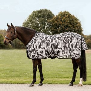 Waldhausen Couverture anti-mouches Zebra avec sangles cro...