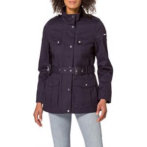 Image de Esprit Parka style Field Jacket avec ceinture Bleus - Taille 36