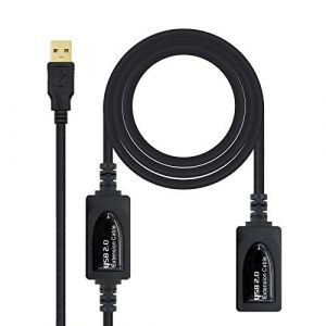 Nano cable C&acirc;ble Usb 2.0 actif 15m Extension 10.01.0213