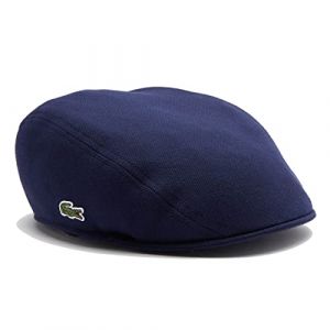Lacoste B&eacute;ret en petit piqu&eacute; de Bleu - Taille S