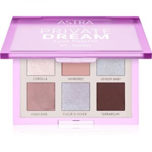 Astra Melhor Dto! Private Dream Eyes Palette 1 Garden Paleta de Sombras para Olhos
