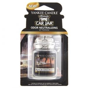 Yankee Candle 1295841E Désodorisant Auto, Car Jar Ultimate, Black Coconut