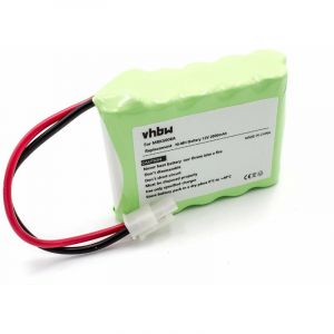 Vhbw NiMH batterie 2000mAh pour tondeuse à gazon robot tondeuse Robomow Rasenmäh-Roboter Premium RC302, RC304, RC306