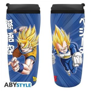 Abystyle DRAGON BALL - Goku & Vegeta - Mug de Voyage 355ml