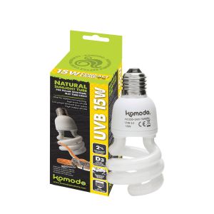 Komodo Lampe pour terrarium Compact UVB 2.0 ES