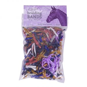 Élastiques de tressage larges et résistants Q-essentials