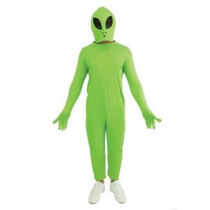 Ptit Clown D&eacute;guisement Extra-Terrestre Adulte - Carnaval Halloween Cosplay Spectacle F&ecirc;te Costum&eacute;e Soir&eacute;e D&eacute;guis&eacute;e - Vert