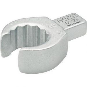 Hazet Attache mâle polygonale (ouverte) - Carré femelle 9 x 12 mm - Profil à 12 pans extérieurs - Taille: 18 - Longueur totale: 46.1 mm - 6612C-18