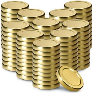 100x couvercles Fi 53 pour bocaux, bouteilles, bouchons pour bocaux - Kadax