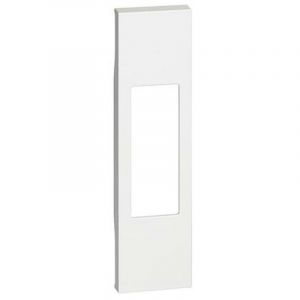 Bticino Couvrir Living Now pour les Sockets, Bipolaire, bouton cravate-Blanc KW02