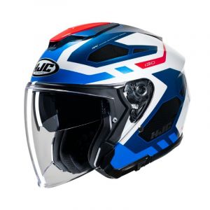HJC Casque I30 Aton MC21 Bleu Rouge - Taille S