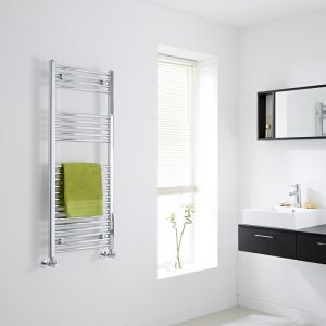 Hudson Reed Ischia (HTRF050120C) - Sèche-serviette plat eau chaude 448 Watts