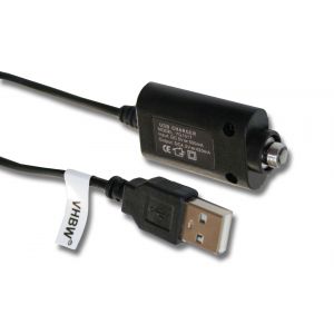 Vhbw 0.25 M Chargeur Usb, Pas De Vis 3 Mm Pour E-Smart Cigarette Lectronique, Chicha.