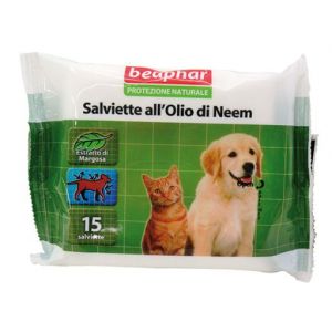 Beaphar Lingettes Répulsifs À Base Dhuile De Neem