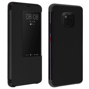 Avizar Coque noire avec fenêtre Smart Touch pour Huawei Mate 20 Pro