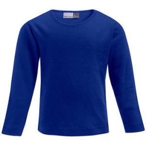 Image de Promodoro T-shirt Manches Longues Enfants, 140, bleu roi