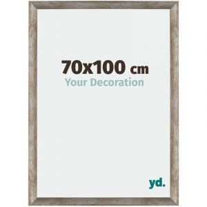Your Decoration - 70x100 cm - Cadres Photo en mdf Avec Verre acrylique - Anti-Reflet - Excellente Qualit&eacute; - M&eacute;tal Vintage - Cadre Decoration Murale