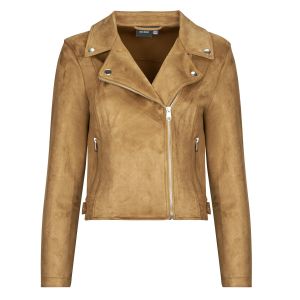 Vero Moda Vmjose Short Faux Suede Jacket Noos, Œil de Tigre, XS Femmes