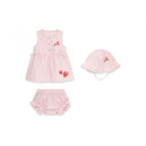 Guess Ensemble chapeau+robe b&eacute;b&eacute; fille
