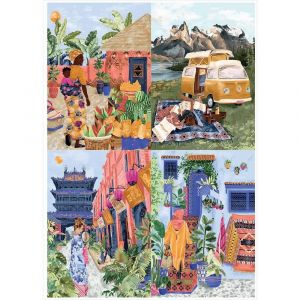 Puzzle 4x260 pi&egrave;ces : Claire Morris