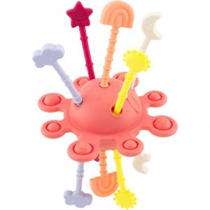 Ulysse Couleurs d'Enfance Lune sensorielle rouge brique
