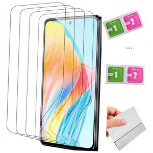 AILIKA- Pack de 4 protections &eacute;cran hydrogel HD pour t&eacute;l&eacute;phone MOTOROLA EDGE 50 PRO 5G, douceur tactile, pose rapide, vision nette