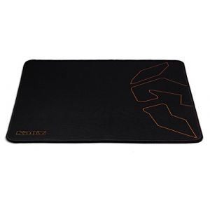 Image de Krom NOX Knout Speed Tapis de Souris Noir uni en Caoutchouc (32 cm x 27 cm x 3 mm)